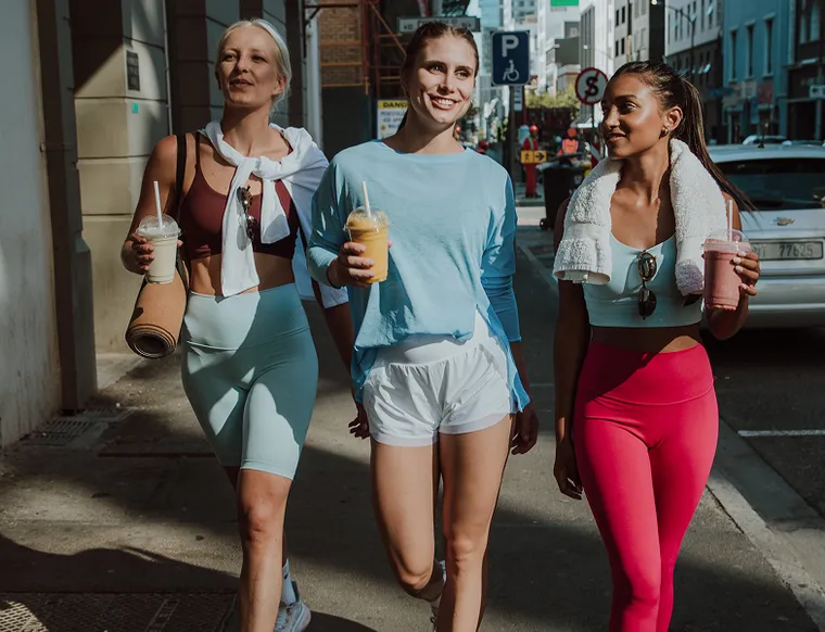 woman walking
