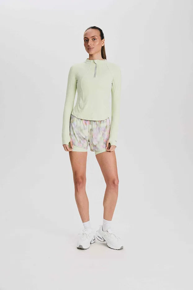 Рашгард 1/2 zip с охлаждающим эффектом