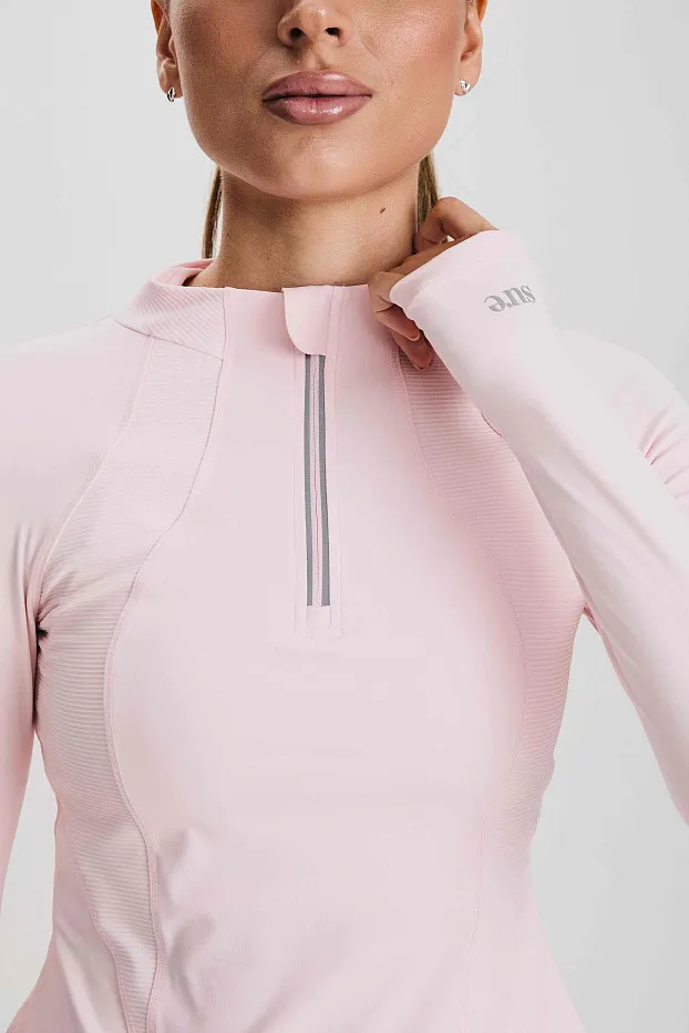 Рашгард 1/2 zip с охлаждающим эффектом