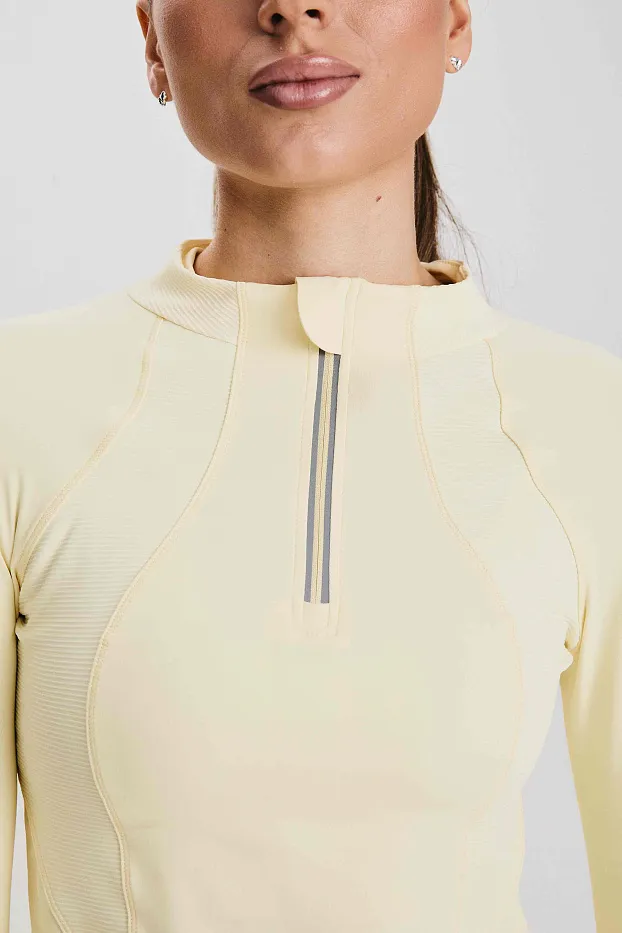 Рашгард 1/2 zip с охлаждающим эффектом
