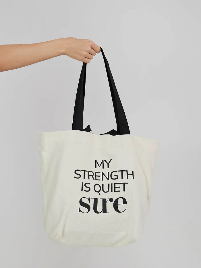 Сумка-шоппер MY STRENGTH IS QUITE
