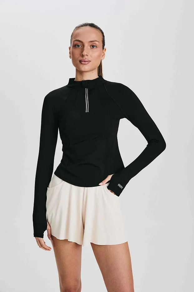 Рашгард 1/2 zip с охлаждающим эффектом
