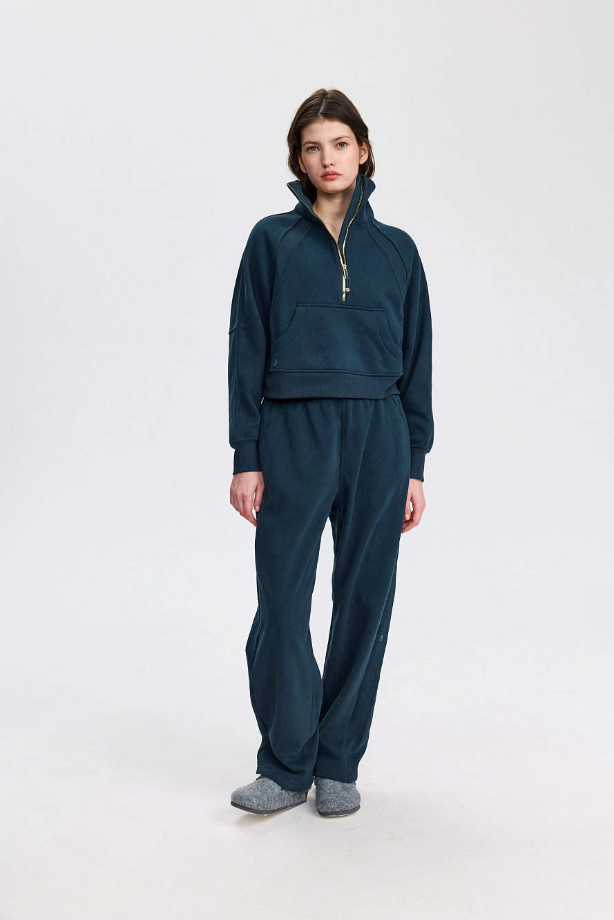 Свитшот оверсайз 1/2 zip с воротником UL - 6 