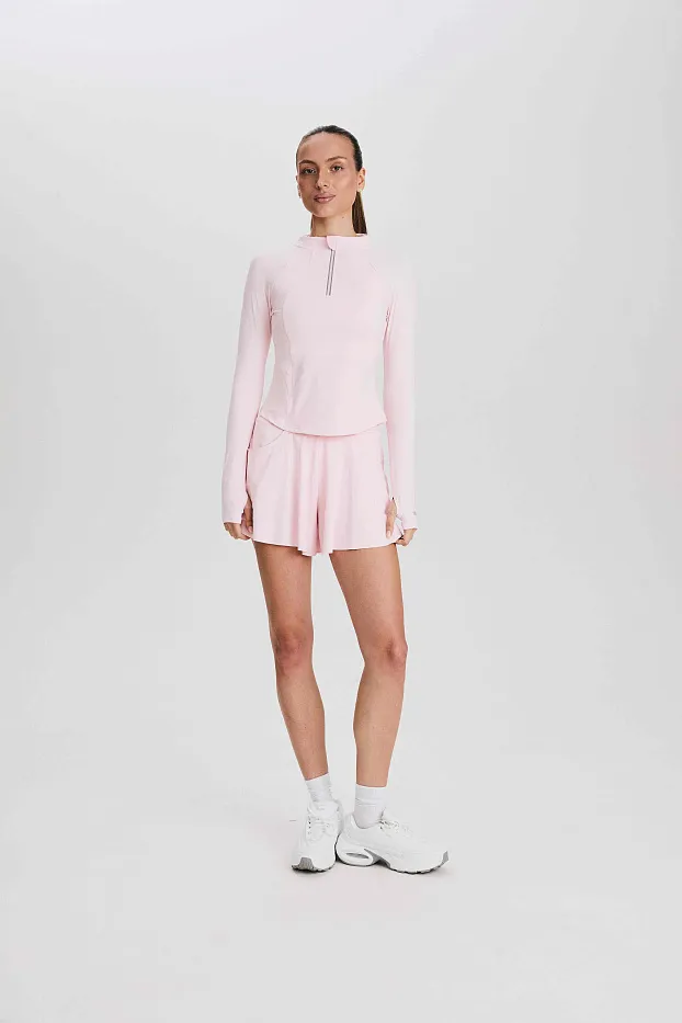 Рашгард 1/2 zip с охлаждающим эффектом