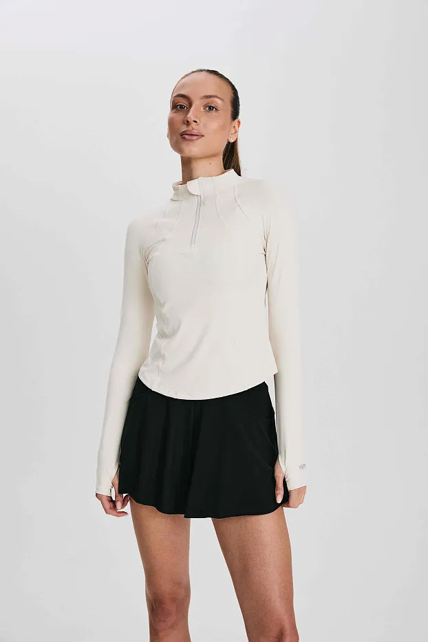 Рашгард 1/2 zip с охлаждающим эффектом