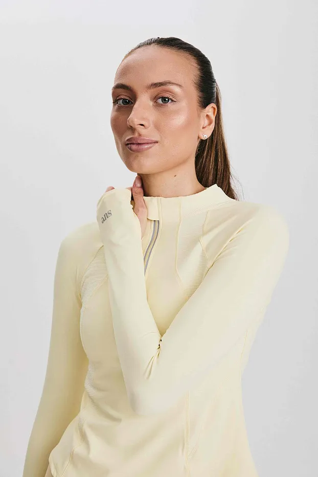 Рашгард 1/2 zip с охлаждающим эффектом