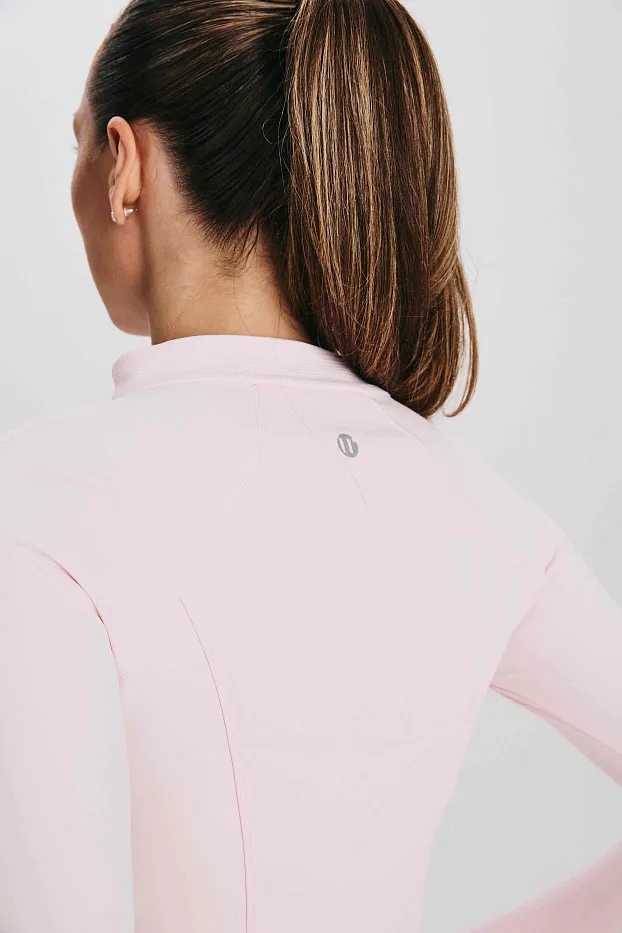 Рашгард 1/2 zip с охлаждающим эффектом