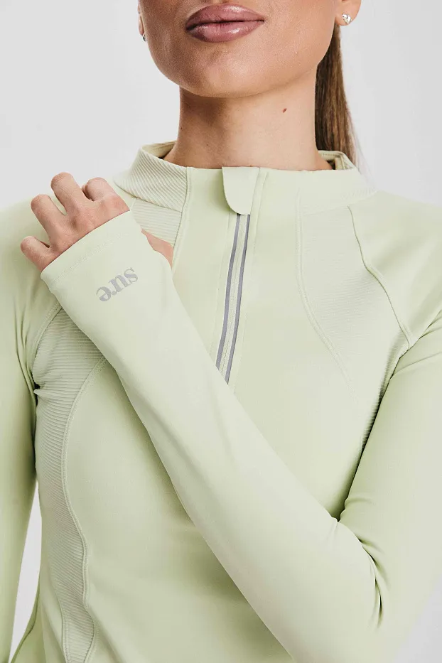 Рашгард 1/2 zip с охлаждающим эффектом